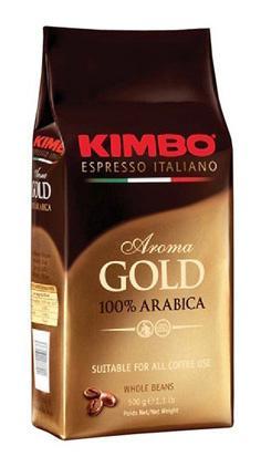 Кофе зерновой Kimbo Aroma Gold 100% Arabica 500г. (014090)