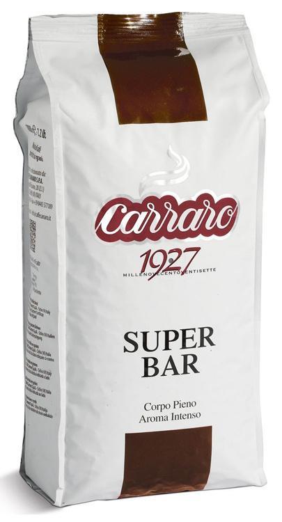 Кофе зерновой Carraro Super Bar 1000г.
