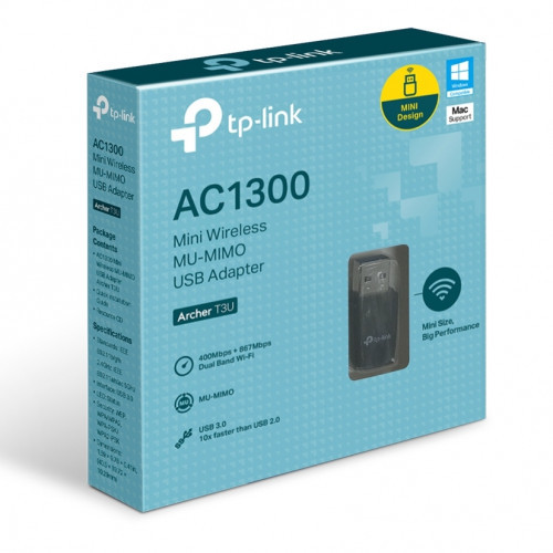 TP-Link Wireless сетевая карта (ARCHER T3U(EU) V1.0) - фото 2 - id-p105555999