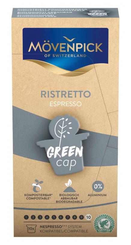 Кофе капсульный Movenpick Espresso Ristretto упаковка:10капс. 58г. (60804) Nespresso