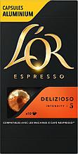 Кофе капсульный L`or Espresso Delizioso упаковка:100капс. (8052177) Nespresso