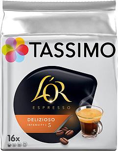Кофе капсульный Tassimo L`or Espresso Delizioso упаковка:80капс. (8052185) Tassimo