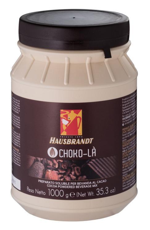 Горячий шоколад Hausbrandt Choko-La 1000гр банка (491)