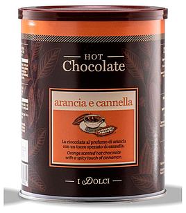 Горячий шоколад Diemme Caffe Cioc Orange and cinnamon Chocolate 500гр банка жест. (F3843)