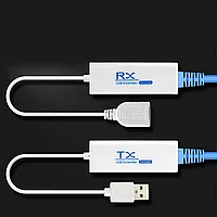 USB удлинитель до 200 м адаптер extender с использованием CAT5/6 RJ45 кабеля