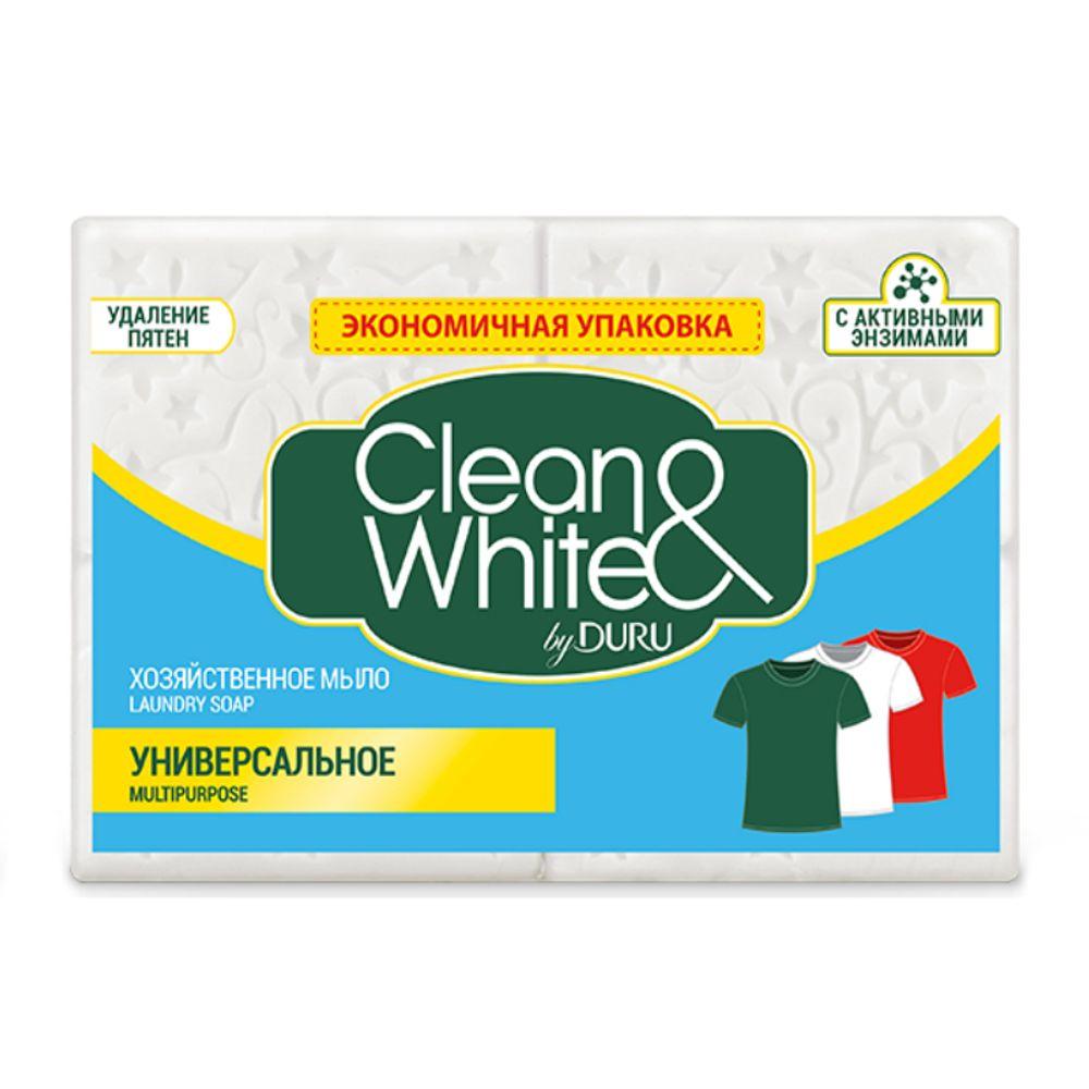 Мыло DURU Clean&White 4шт. по 120гр