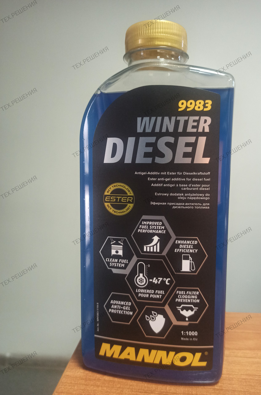 Антигель Mannol Winter Diesel 1L - фото 1 - id-p105557754