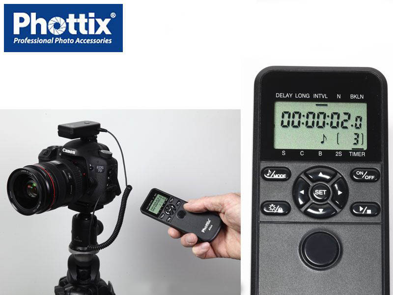 Пульт беспроводной Phottix Aion с таймером для Canon/Nikon/Sony