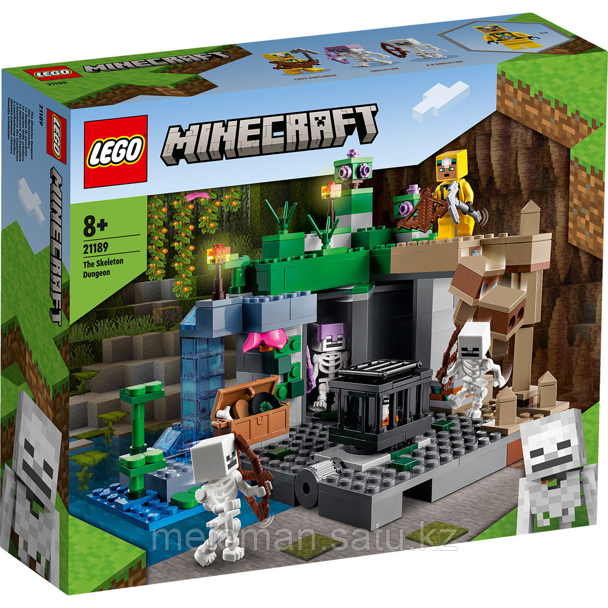 LEGO: Подземелье скелетов Minecraft 21189 - фото 3 - id-p105560554