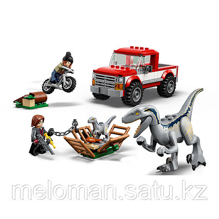 LEGO: Блу и поимка бета-велоцираптора Jurassic World 76946