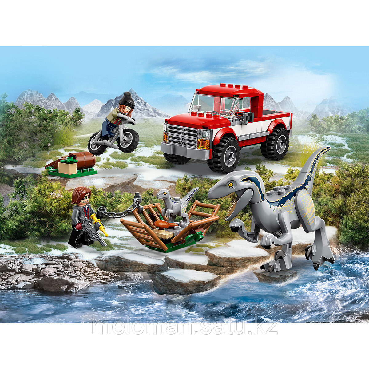 LEGO: Блу и поимка бета-велоцираптора Jurassic World 76946 - фото 9 - id-p105560569