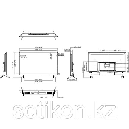 Монитор 32" Dahua DHI-LM32-F200, фото 3