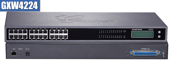 Шлюз grandstream GXW4224 VoIP-аналоговый 24xFXS - фото 1 - id-p105562555