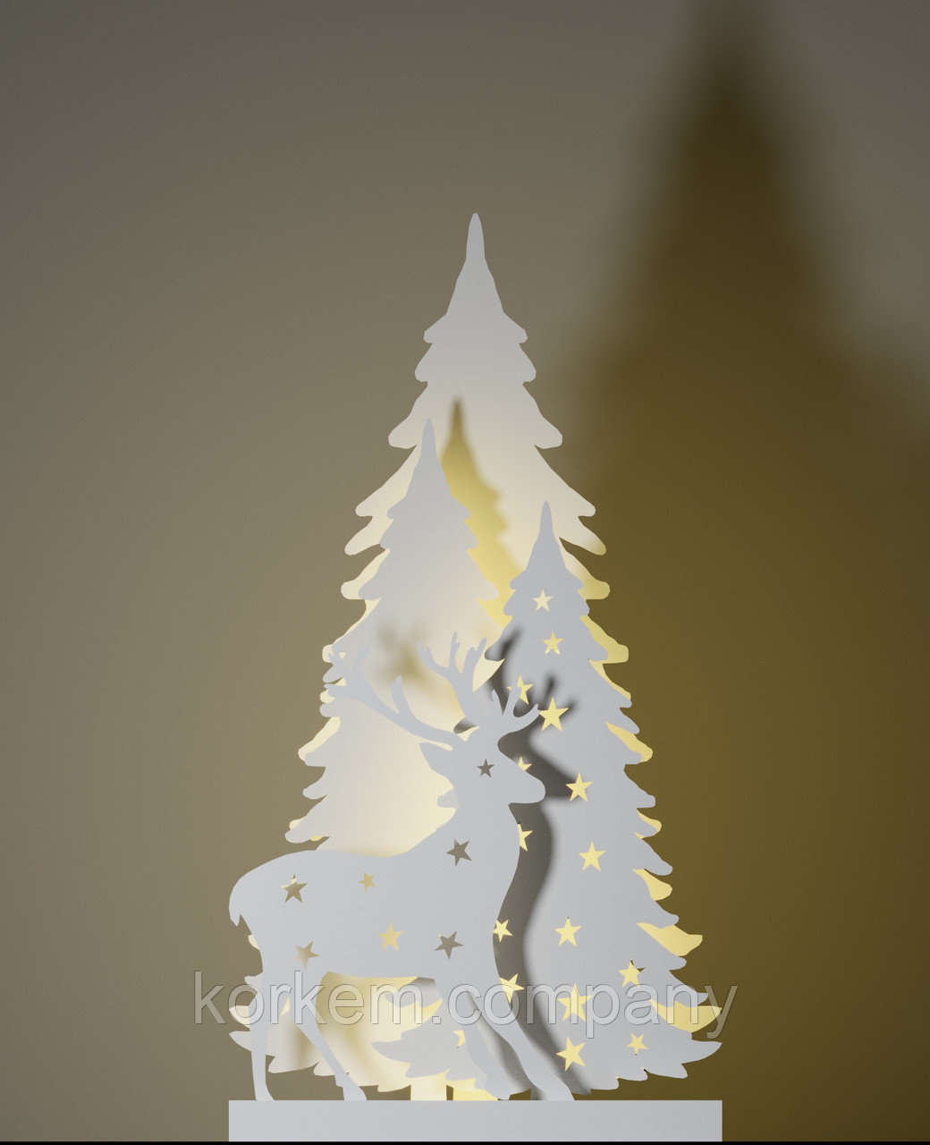 Новогодние 2Д елки с подсветкой в Алматы - фото 7 - id-p105562559
