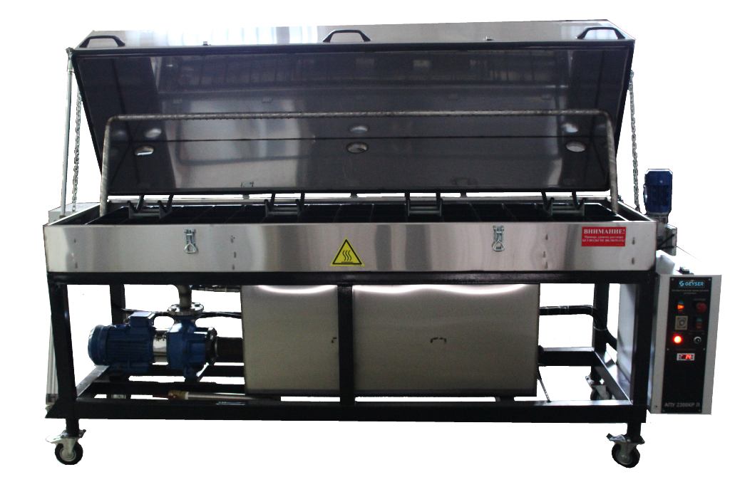 Автоматическая промывочная установка АПУ 2300 КР для длинномеров