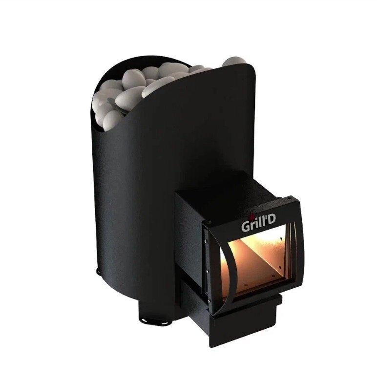 Печь для бани Grill'D Aurora Mini Long (дверца со стеклом)