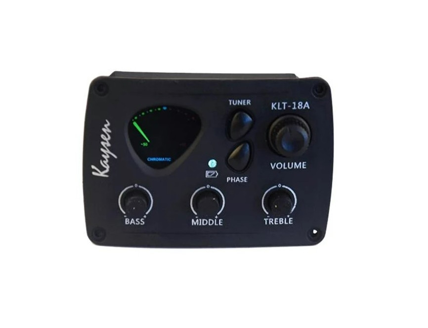 Звукосниматель c темброблоком и тюнером Kaysen EQ-KLT-18A, фото 1