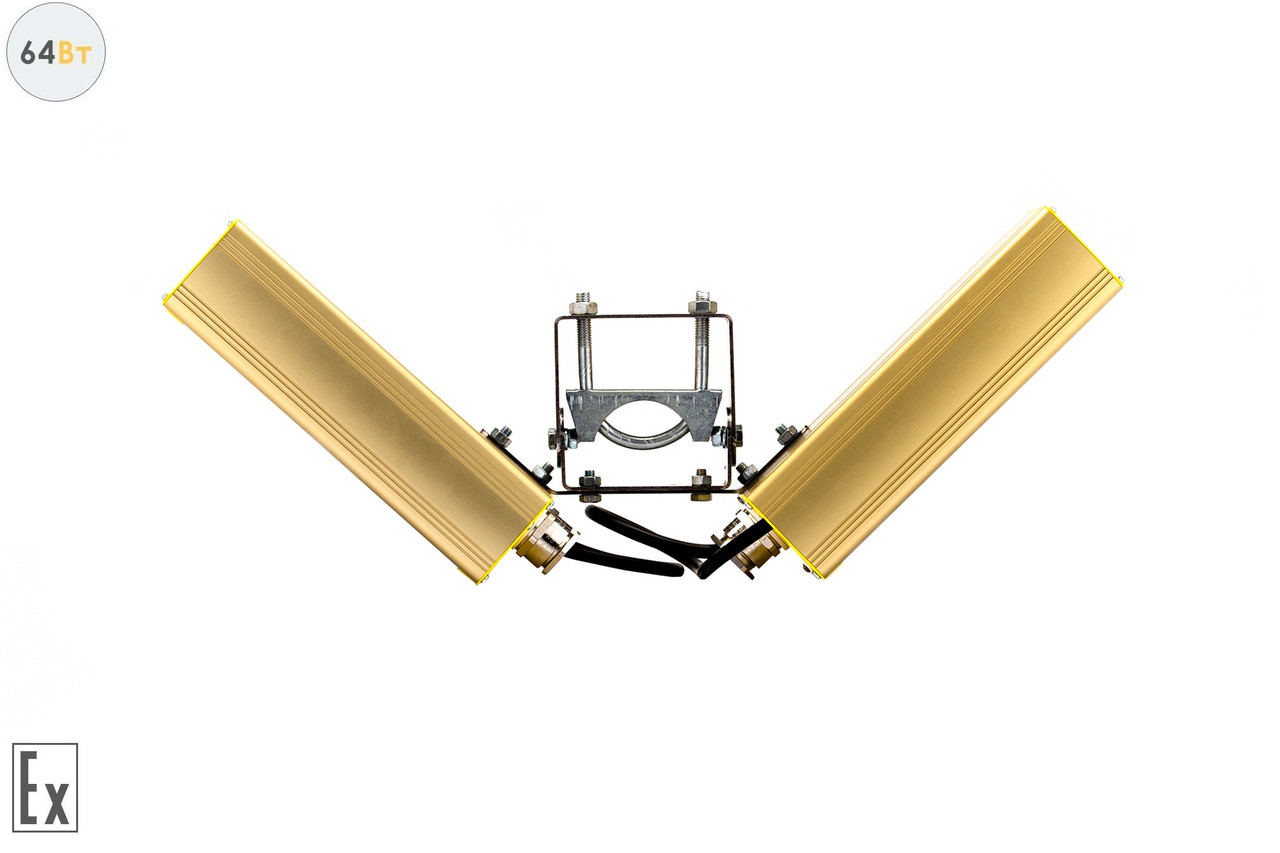 Модуль Взрывозащищенный Галочка GOLD, универсальный, 64 Вт, светодиодный светильник
