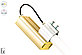 Магистраль Взрывозащищенная GOLD, консоль K-1, 27 Вт, 45X140°, светодиодный светильник, фото 5