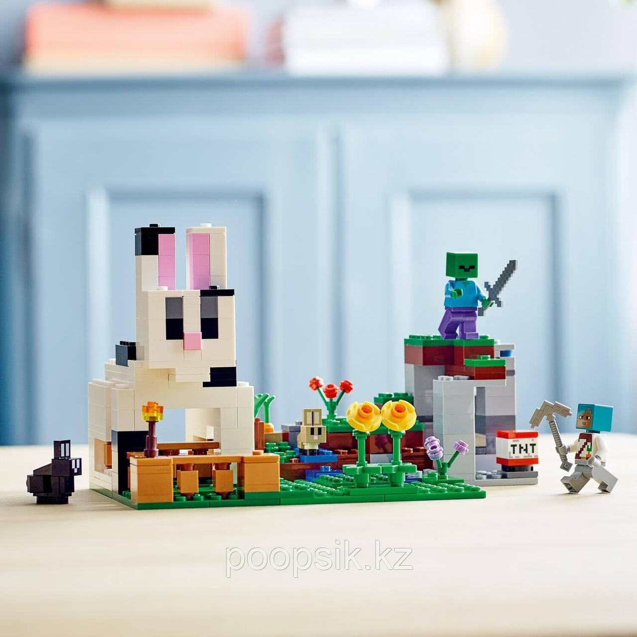 Lego Minecraft Кроличье ранчо 21181 - фото 4 - id-p105568492