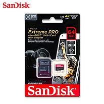 Карта памяти SanDisk Extreme Pro microSDXC UHS-I 64GB 200MB/s