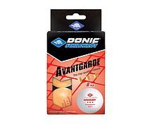 Мячики для н/тенниса Donic Avantgarde 3* 40+, 6 штук, оранжевый