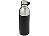 Медная спортивная бутылка с вакуумной изоляцией Koln объемом 590 мл, черный, фото 2