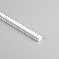 Накладной профиль General для светодиодной ленты, 2 м, 16 × 12 мм, матовый рассеиватель, аксессуары