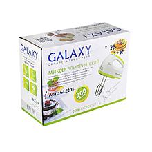 Миксер ручной Galaxy гл2206 200Вт белый/зеленый