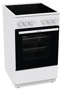 Плита Электрическая Gorenje Essential GEC5A41WG белый/черный стеклокерамика