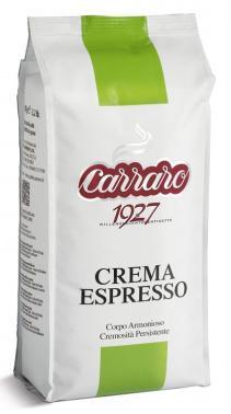 Кофе зерновой Carraro Crema Espresso 1000г.