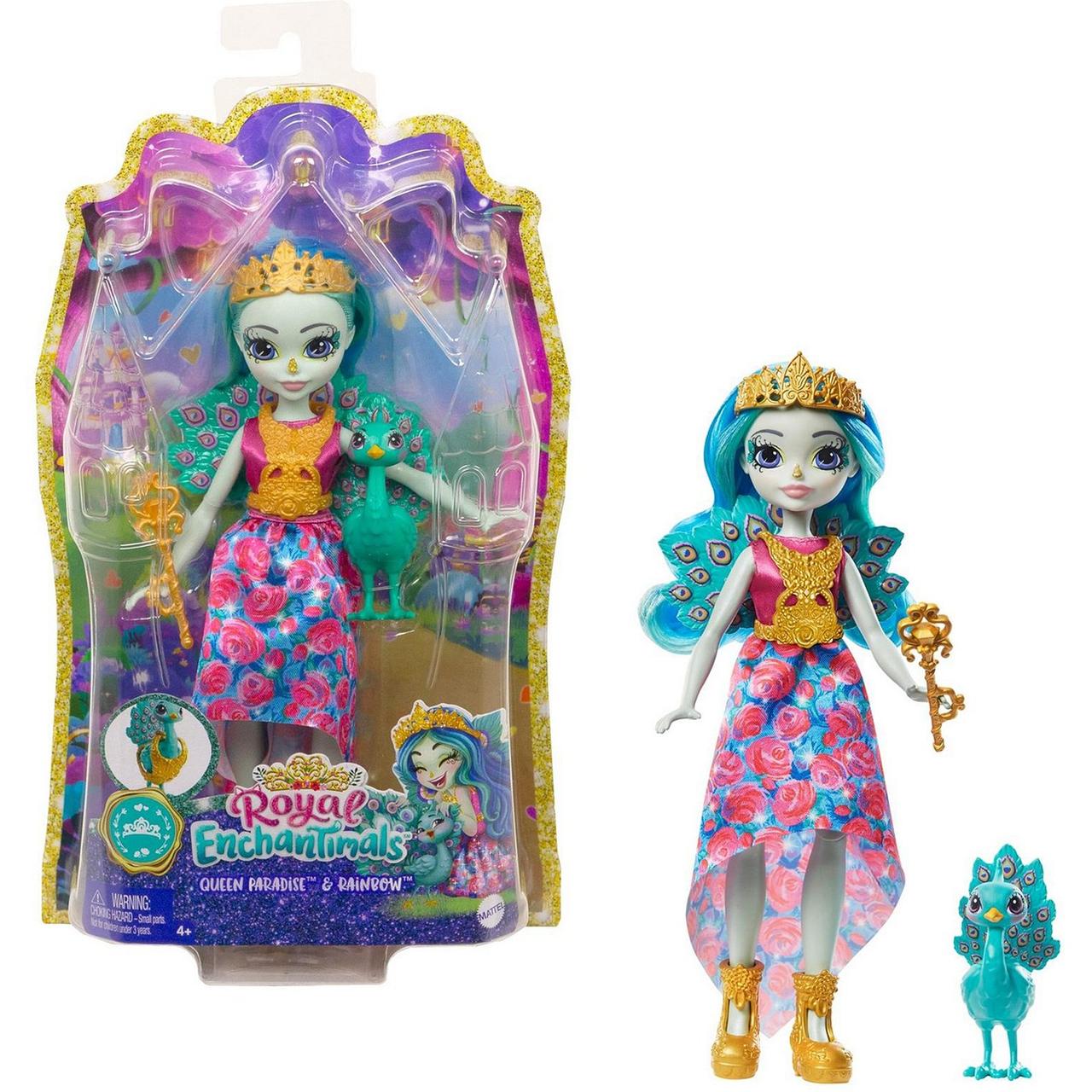 Кукла Enchantimals Королева Парадайз и Рейнбоу GYJ14