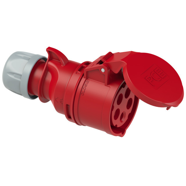 Розетка кабельная PCE 32А/400V/3P+N+E/IP44