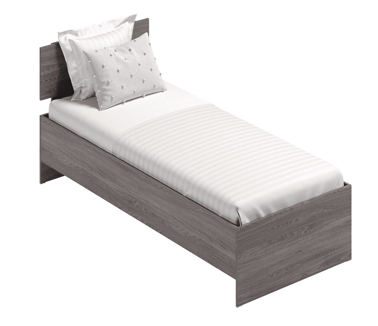 Медина (Анкор темный) - Кровать 90х200 с матрасом