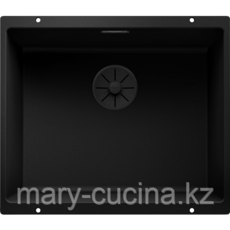 Кухонная мойка под столешницу Blanco Subline 500-U Black Edition