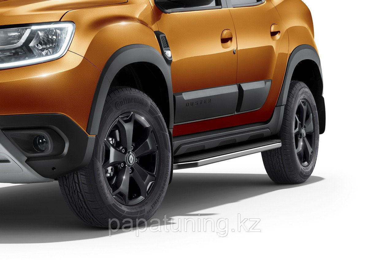 Пороги подножки Premium Renault Duster 2021- - фото 1 - id-p105576528