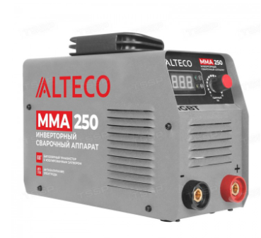 Сварочный аппарат инверторный ALTECO MMA-250 - фото 1 - id-p105576852