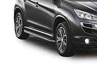 Пороги, подножки "Premium" Peugeot 4008 2012-2015
