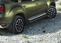Пороги, подножки "Black" Renault Duster 2015-2021