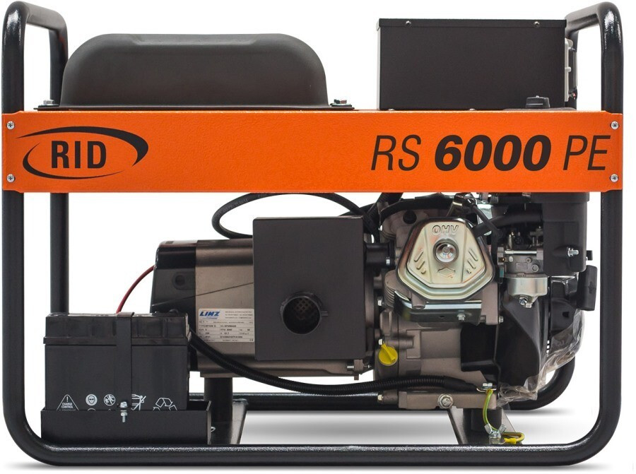 Электрогенератор RID RS 6000 PE (бензиновый) - фото 2 - id-p105577818