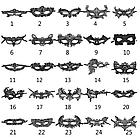 Карнавальная маска ажурная на завязках