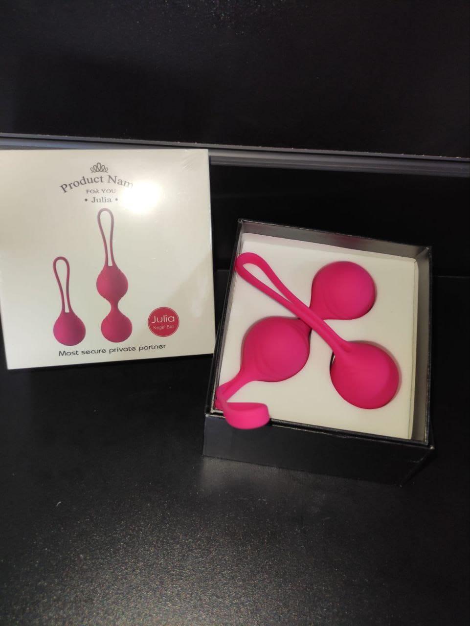 Набор вагинальных шариков 2 шт Kegel balls  (без вибрации)