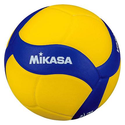 Мяч волейбольный Mikasa V330W NEW, желтый цвет, 5 размер, фото 2