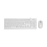 Комплект Клавиатура + Мышь Rapoo X120PRO White, фото 2