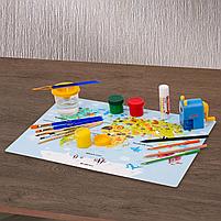 Настольное покрытие ПИФАГОР, А3+, пластик, 46x33 см, "Map", фото 3