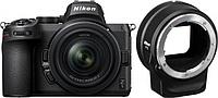 Nikon Z5 Kit Z 24-50mm f/4-6.3 фотоаппараты + Nikon Mount Adapter FTZ II адаптері