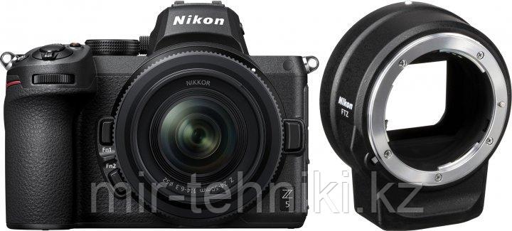 Фотоаппарат Nikon Z5 Kit Z 24-50mm f/4-6.3 + Переходник Nikon Mount Adapter FTZ II - фото 1 - id-p105581181