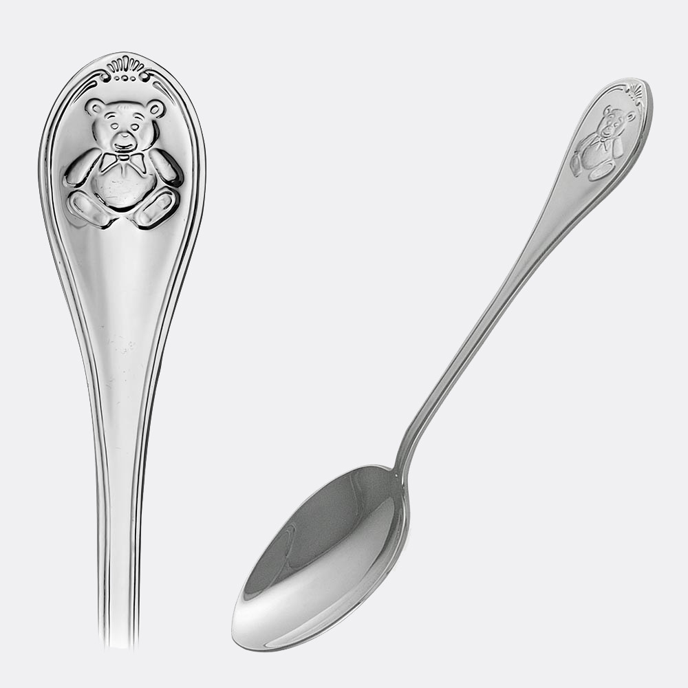 Ложка чайная из серебра 930515