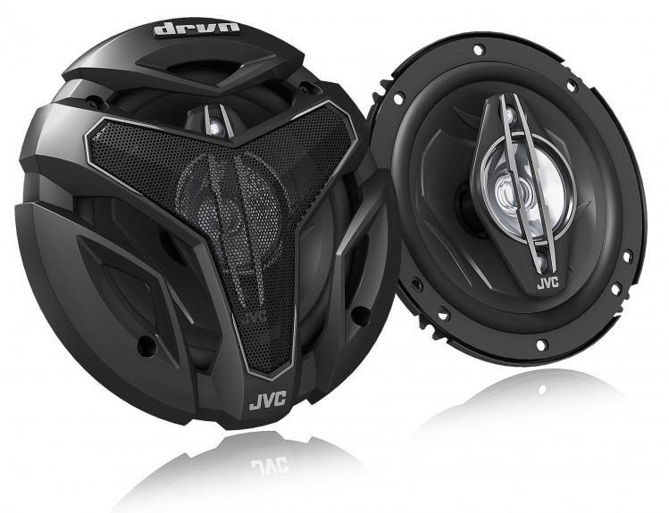 Колонки автомобильные JVC CS-ZX640U 350Вт 89дБ 4Ом 16см (6дюйм) (ком.:2кол.) коаксиальные четырехполосные