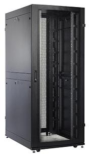 Шкаф серверный ЦМО (ШТК-СП-48.8.12-48АА-9005) напольный 48U 800x1130мм пер.дв.перфор. задн.дв.перфор.2-хст. 2